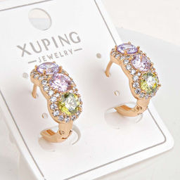 XUPING Серьги с замком кольцо арт. 18 1014 (id 278346)