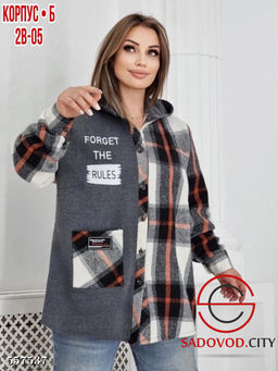 Рубашка женская теплая - Bruno фото 13