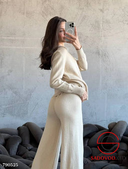 Женский трикотажный костюм на стиле Old money - Bruno фото 8