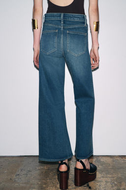 JEANS ZW COLLECTION WIDE LEG HIGH-WAIST - Zara фото 3