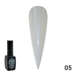 Каучуковая база для гель лака молочная с шиммером, Rubber Base Coat French, 8 мл 05 - Global fashion фото 2