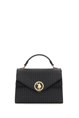 U. S. Polo Assn / Женская черная сумка через плечо - U.s. polo assn фото 3