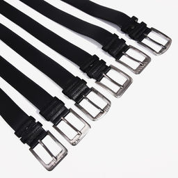 Ремень мужской, ширина 3.5 см, винт, пряжка металл, цвет чёрный - Simaland фото 3