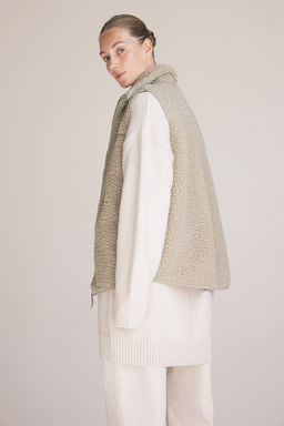 MAMA Chaleco de borreguito Before & After - H&m фото 4