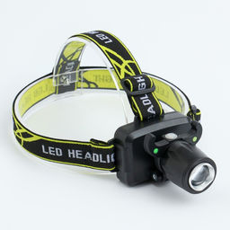 Фонарь налобный аккумуляторный 5 Вт, 1200 мАч, XPE, USB, 3 режима - Simaland фото 2