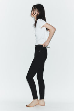 TRF HIGH-WAIST SKINNY JEANS - Zara фото 30