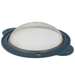 Сито из нержавеющей стали Краски д15,5см, цветная пластмассовая окантовка, цвет - синий (Китай) - Домашняя Мода фото 3