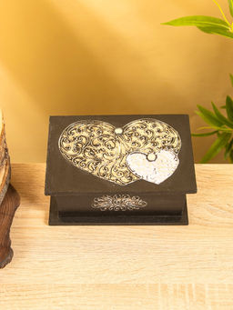 Шкатулка «Сердца», 18×12×8 см, МДФ