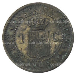 1 сентимо 1906 года Испания