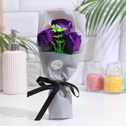 Букет мыльных роз, фиолетовые - Simaland фото 9