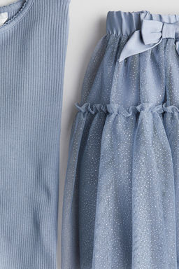 Conjunto de camiseta y falda - H&m фото 3