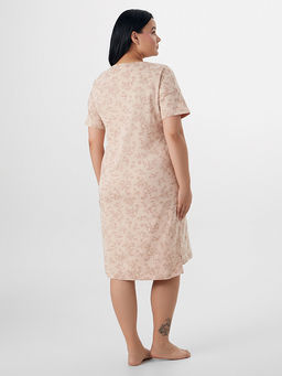 Сорочка ночная женская бежевая - Mark formelle фото 2