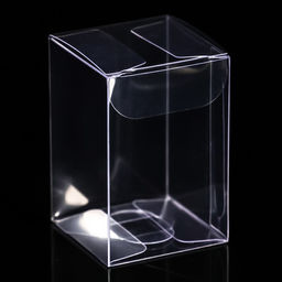 Цена за 5 шт. Складная коробка из PVC 4 x 4 x 6 см