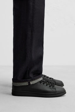 LEATHER TRAINERS - Zara фото 4