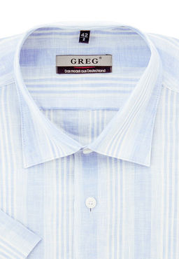 Сорочка мужская короткий рукав GREG 121/301/L/Z