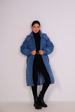 Martichelli Пуховик синий  фото 3