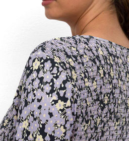 Трикотажное платье, цвета лаванды - Sheego фото 6