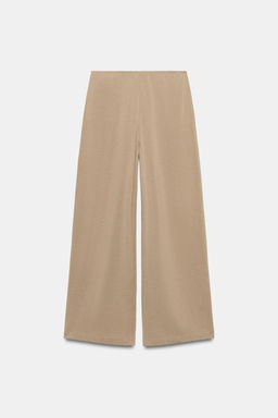 PANTAL?N RECTO FLUIDO / Beige - Zara фото 7