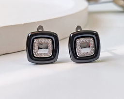 Серьги с керамикой