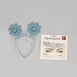 Ободок для волос карнавальный «Снежинка» + подарок