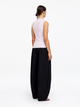 Top de canal? con cuello mock neck - H&m фото 4