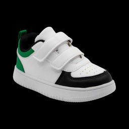 Кроссовки В82-7 бело зеленые