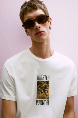 Camiseta con estampado Regular Fit