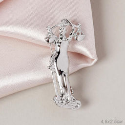 Брошь Фемида / 5519 S /уп 12/