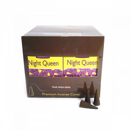 Благовония конусы Sarathi Cones Night Queen ночная королева уп-12шт - Сандаловый дом фото 2