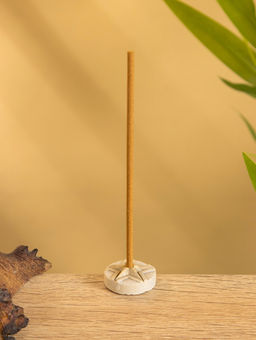 Подарочный набор благовоний ПРЕМИУМ, без стержня 4 аромата, 40 аромапалочек с подставкой - Simaland фото 5