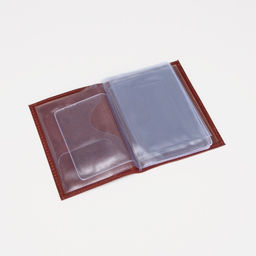 Обложка для автодокументов, цвет коричневый - Simaland фото 3