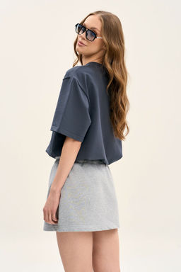 Юбка GO F2005/50-04.164-170 серый меланж