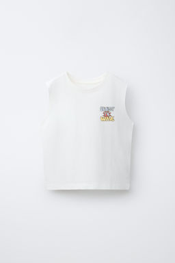 CAMISETA ESTAMPADO / Blanco