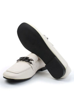 03-DCO117-2 BEIGE Лоферы женские (натуральная кожа)