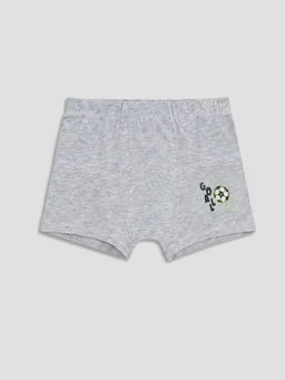 Bask?l? Erkek ?ocuk Boxer 3l?