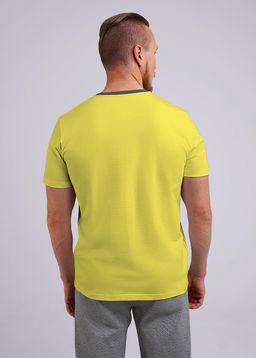 CLE Футболка муж. 542313/05гт_п т.жёлтый - Clever wear фото 5