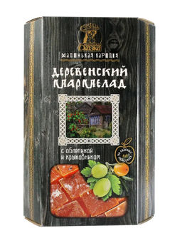 Мармелад желейно-фруктовый резаный С яблоком, крыжовником и облепихой - Мармеладная сказка фото 2