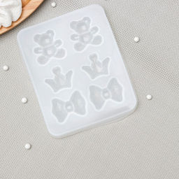 Молд Атрибуты принцессы, силикон, 12?9,5?1 см, ячейка 3,5?3 см - Simaland фото 3