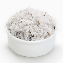 Соль для ванны с лепестками лаванды, 370 г, Чистое счастье