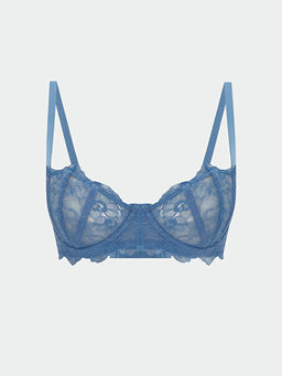 Balenli Dolgusuz Dantelli Fantezi Straplez S?tyen