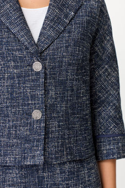 Костюм ДаЛи 3455.2 синий меланж