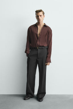 LIMITED EDITION WOOL TUXEDO TROUSERS