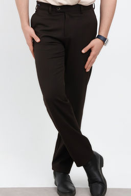 Kahverengi Erkek Dokuma Kumas Pantolon TMNAW26PL00030