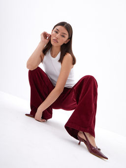 Женские Вельветовые Брюки Свободные - Mossmore фото 200