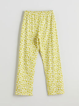 Beli Lastikli Desenli Kad?n Pijama Alt?