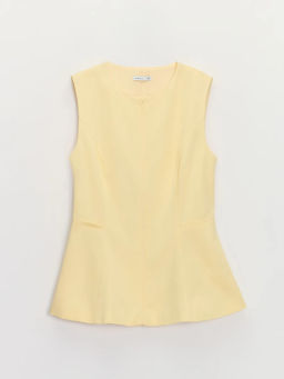 Приталенный жилет с баской ZR2605022501-9 / Zarina