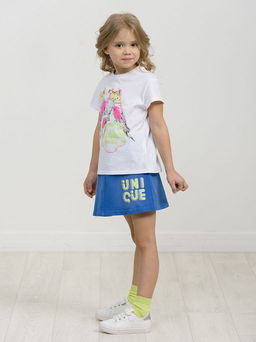 PELICAN, юбка для девочек, Синий