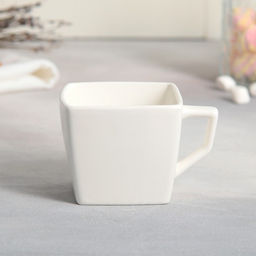 Чайная пара керамическая «Лучший подарок»: кружка 150 мл, блюдце 15,5 х 15,5 см