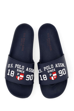 U. S. Polo Assn / Мужские темно-синие тапочки - U.s. polo assn фото 6