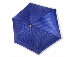 Зонт три слона L1353/Горох голубой